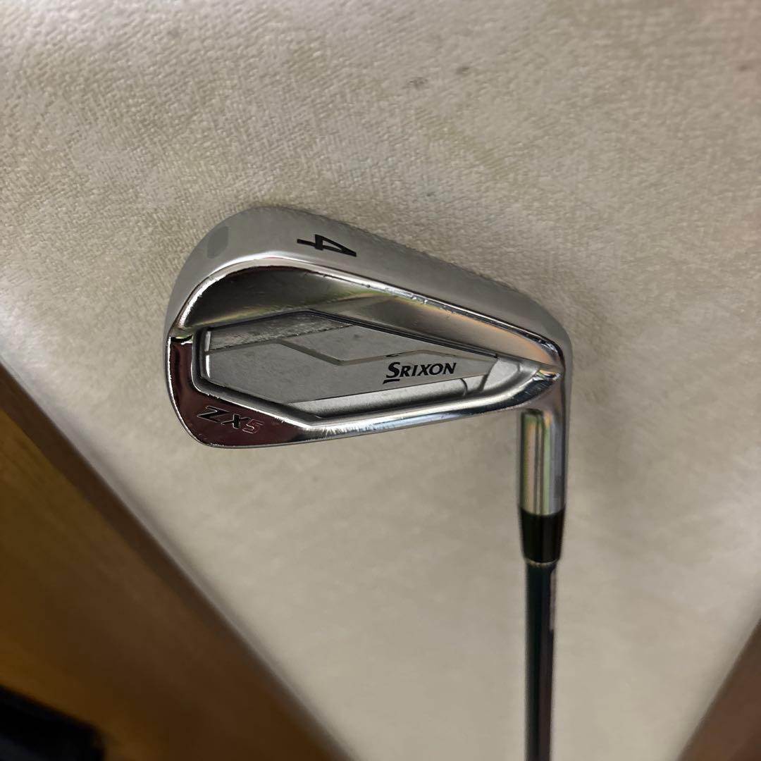 【美品】スリクソン／SRIXON｜ZX5_4番アイアン｜純正カーボン6(S) SRIXON 単品 スリクソン ZXi5 アイアン 4番 / AW SW N.S.PRO 950GH neo