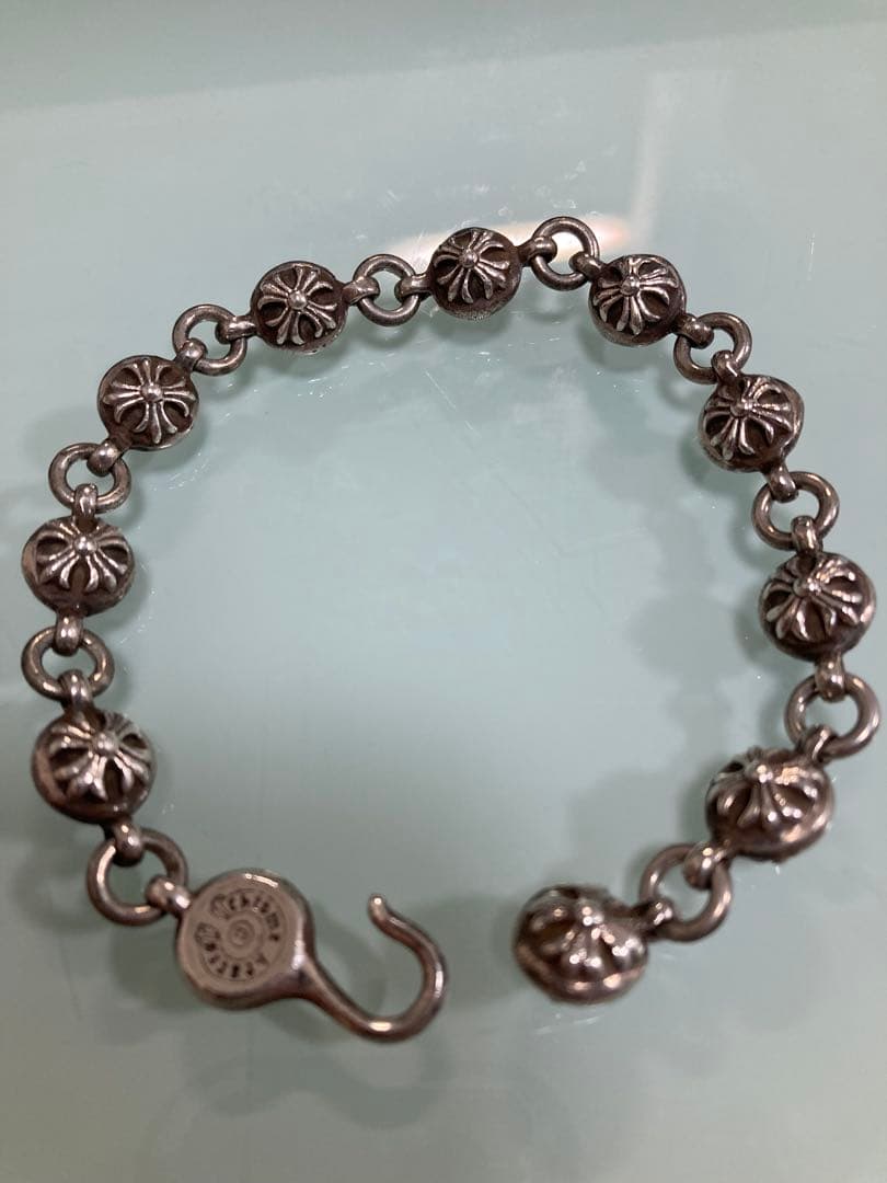 CHROME HEARTS #2 クロスボール ブレスレット 10LINK - メルカリ