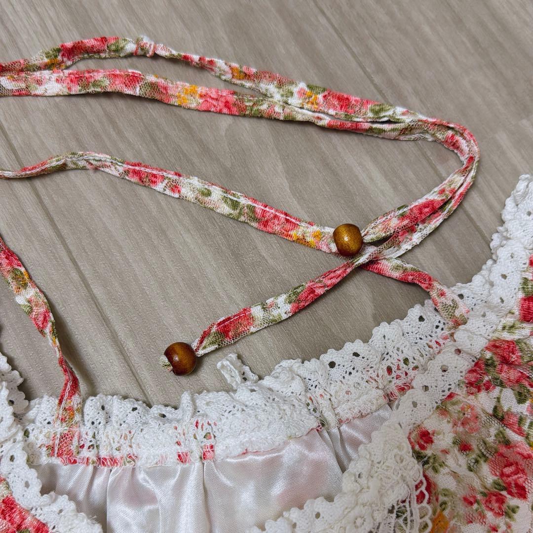 希少 レア 当時物 リズリサ LIZ LISA フラワープリント チュニック