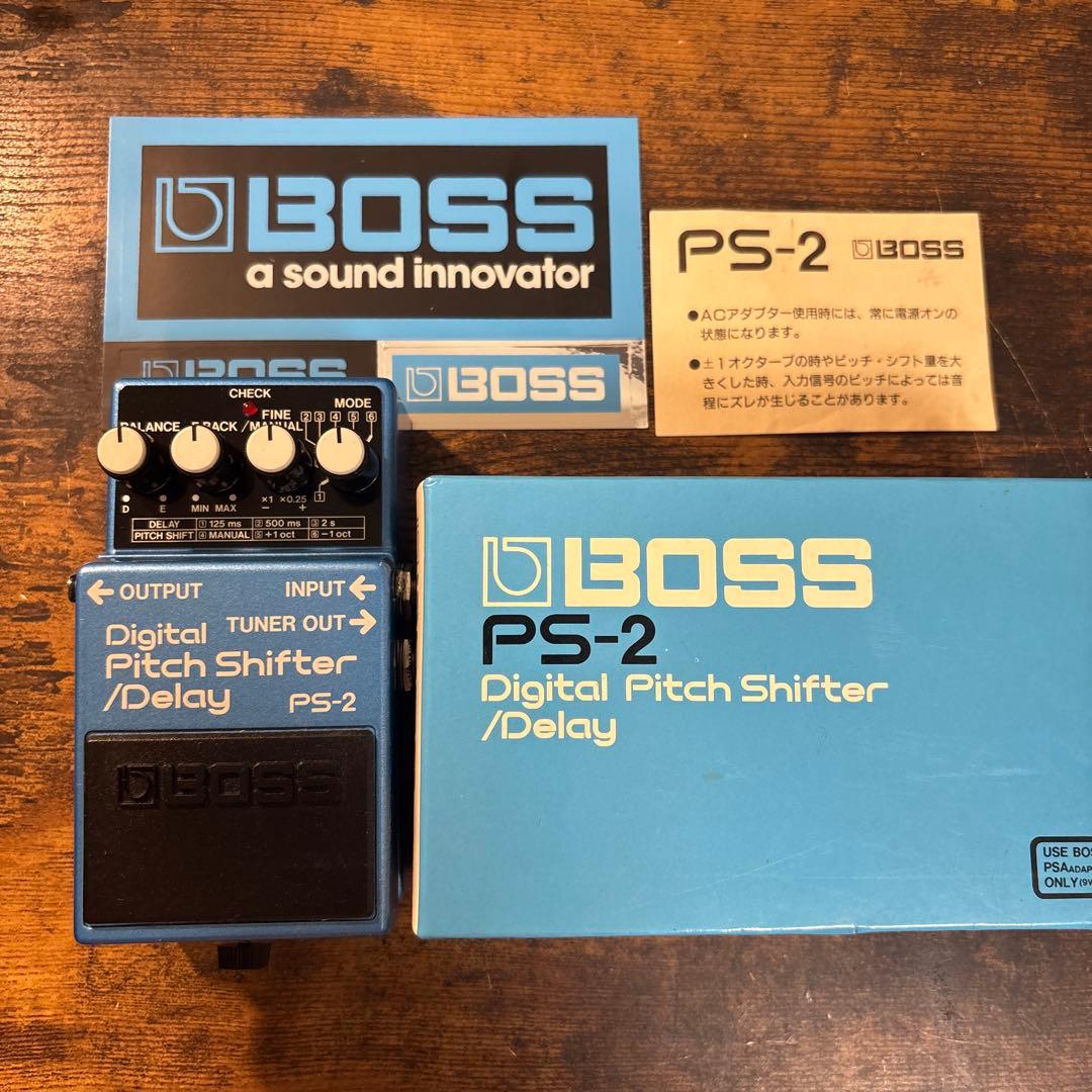 BOSS PS-2 1988年 日本製 BOSS 1988年製 PS-2 / Digital Pitch Shifter - Delay【MADE IN JAPAN