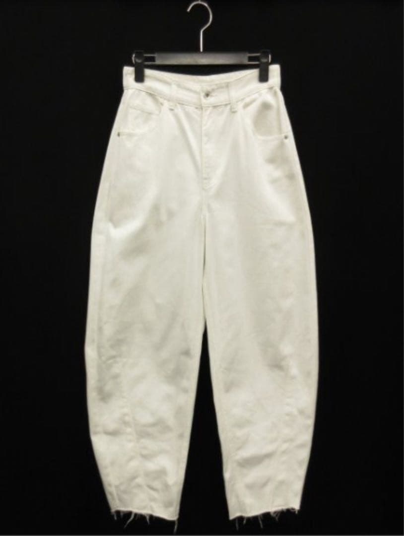 カデュネ CADUNE ★カーヴィー デニム パンツ ★ サイズ38 中古・古着通販】CADUNE (カデュネ) カーヴィーデニム ブルー サイズ