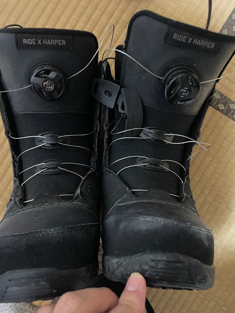 RIDE HAPPER 24.0スノーボードブーツ RIDE（ライド） スノーボード ブーツ RIDE HARPER Black ハーパー