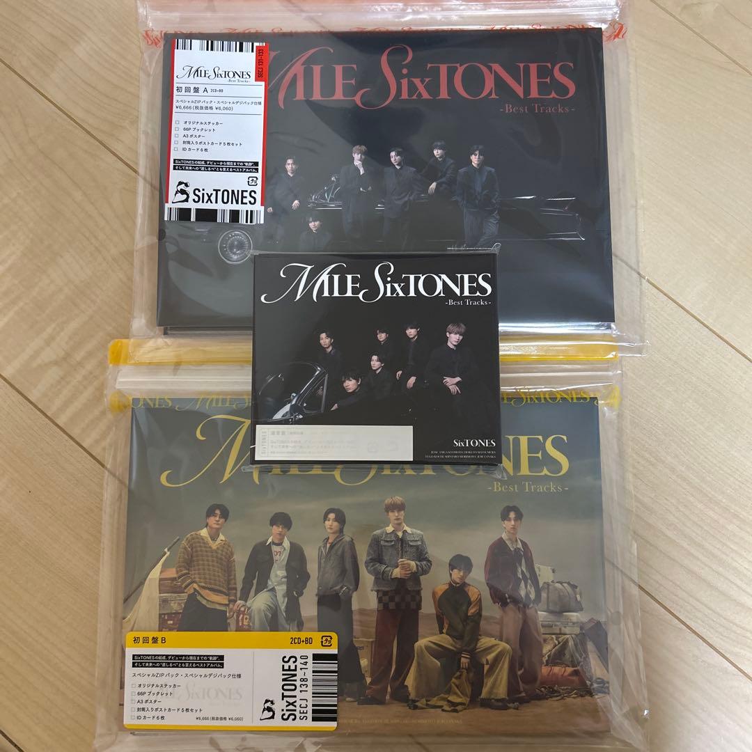 MILESixTONES 3形態 特典付き Blu-ray アルバム ほぼ新品 - メルカリ