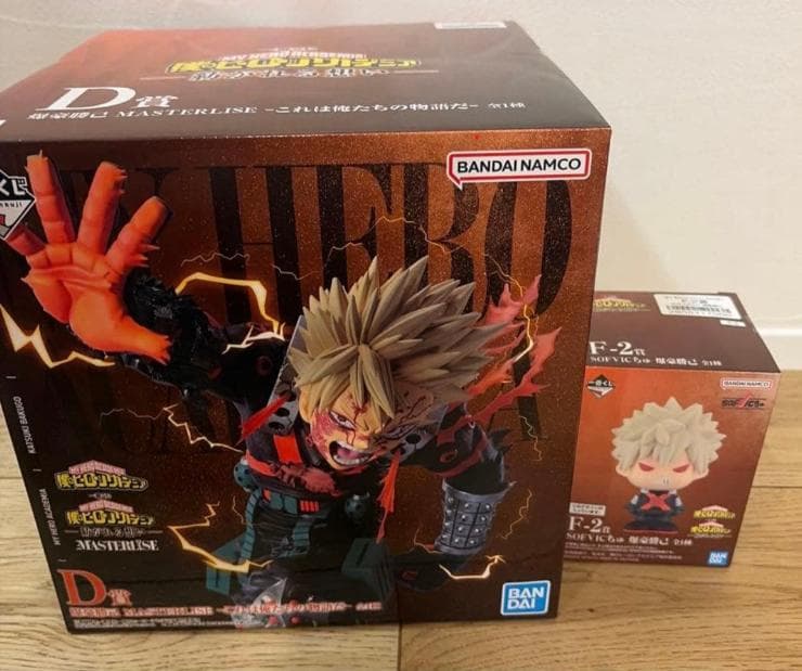 僕のヒーローアカデミア 一番くじ 紡がれる想い D賞 F賞 爆豪勝己 2点セット 一番くじ 僕のヒーローアカデミア -紡がれる想い-d賞、f賞 爆豪勝己