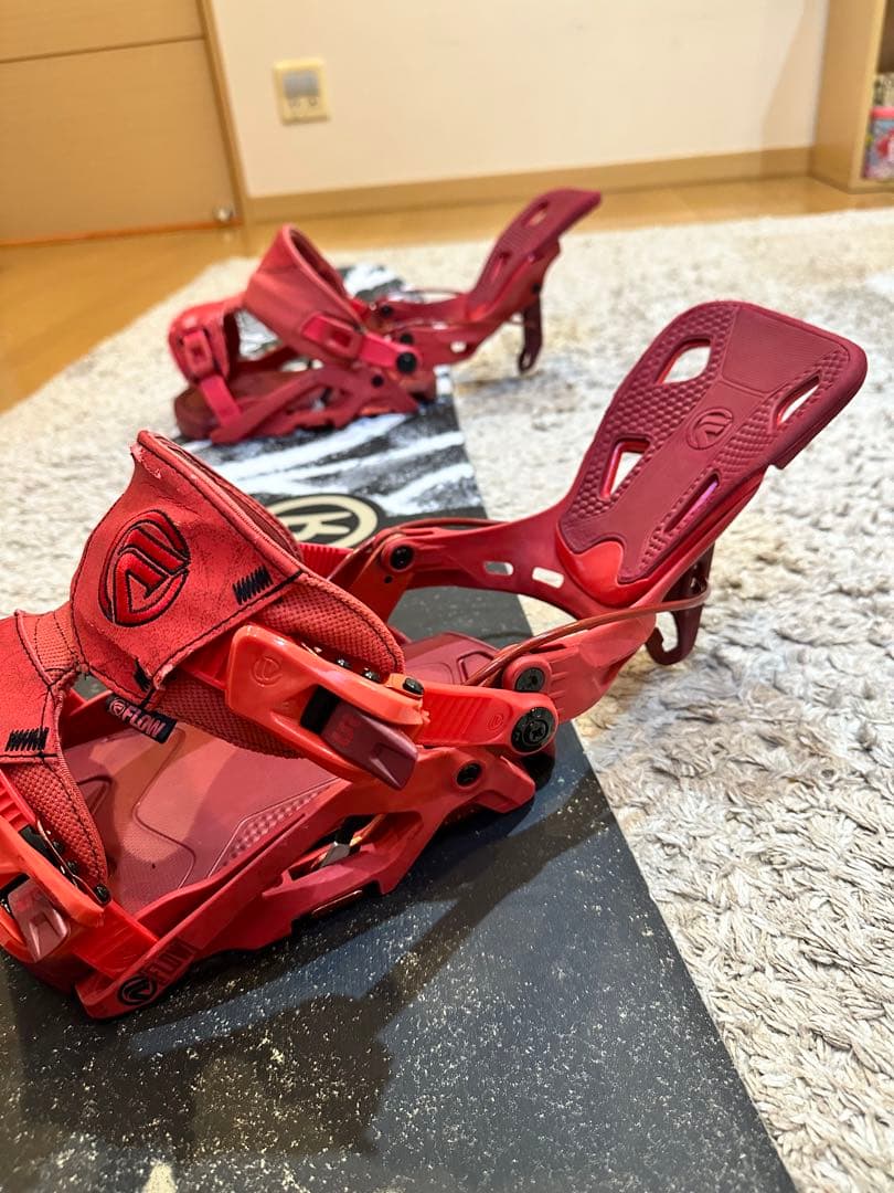 RIDE ライド スノーボード 板151cm FLOWビンディングセット