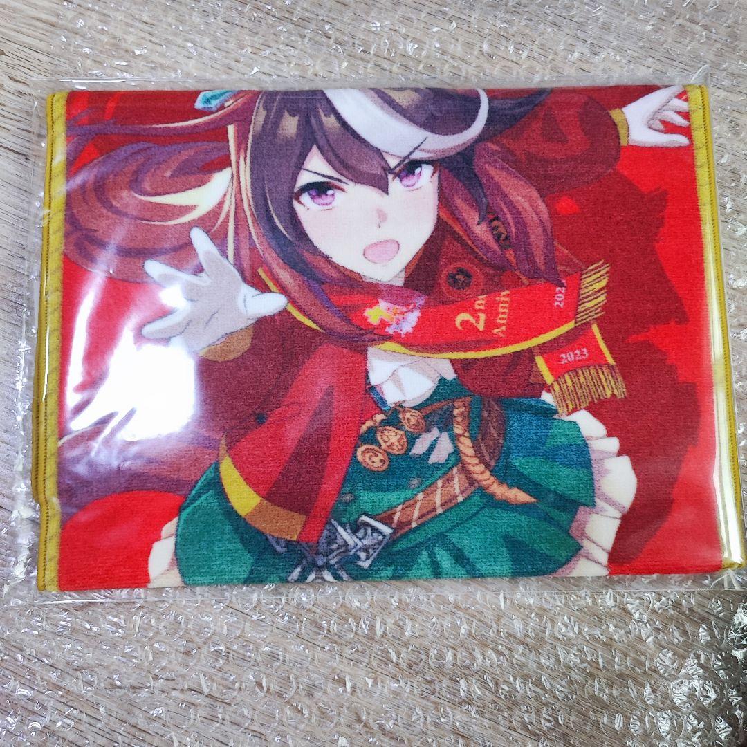 新品未開封 ウマ娘 シンボリルドルフ 優勝レイ風フェイスタオル - メルカリ