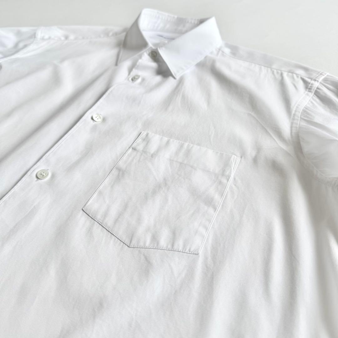 《美品》 コムデギャルソン シャツ ワイドクラシック 長袖 ホワイト M