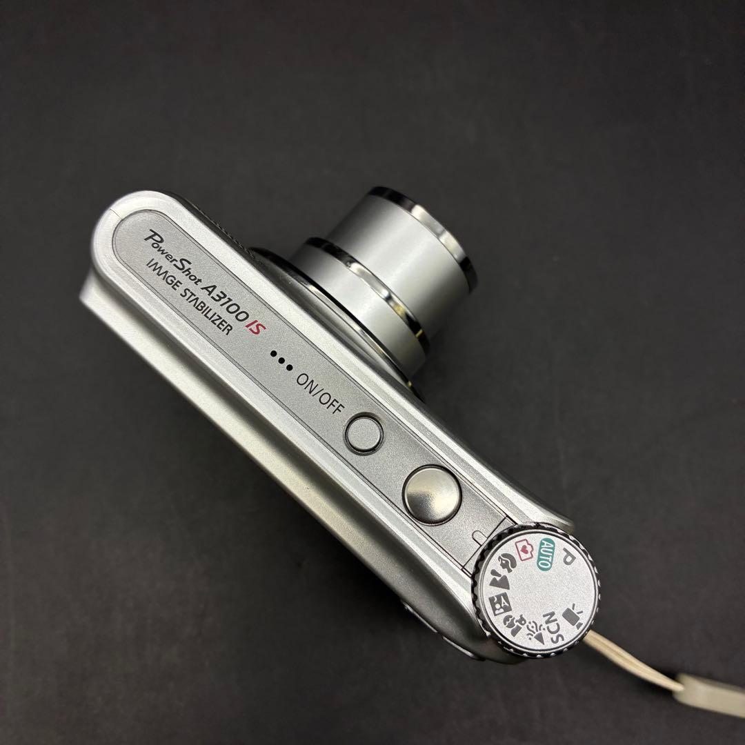 動作OK】Canon PowerShot A3100 IS シルバー コンデジ - メルカリ