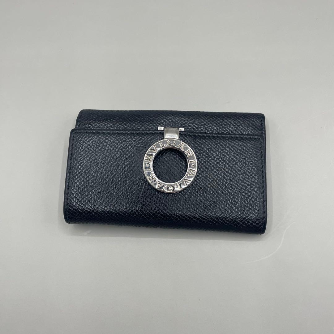 極美品　ブルガリ　6連　キーケース　レザー　黒　正規品 楽天市場】ブルガリ キーケース BVLGARI キーホルダー 6連 鍵ケース