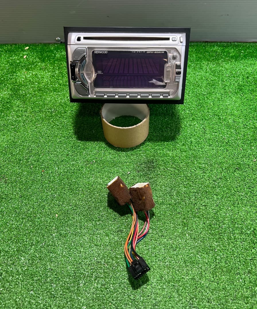 完動品ケンウッドKENWOOD DPX-5021M CD MDデッキ　プレーヤー KENWOOD DPX-5021M Car Audio 2DIN CD MD DSP Added Bluetooth Tested