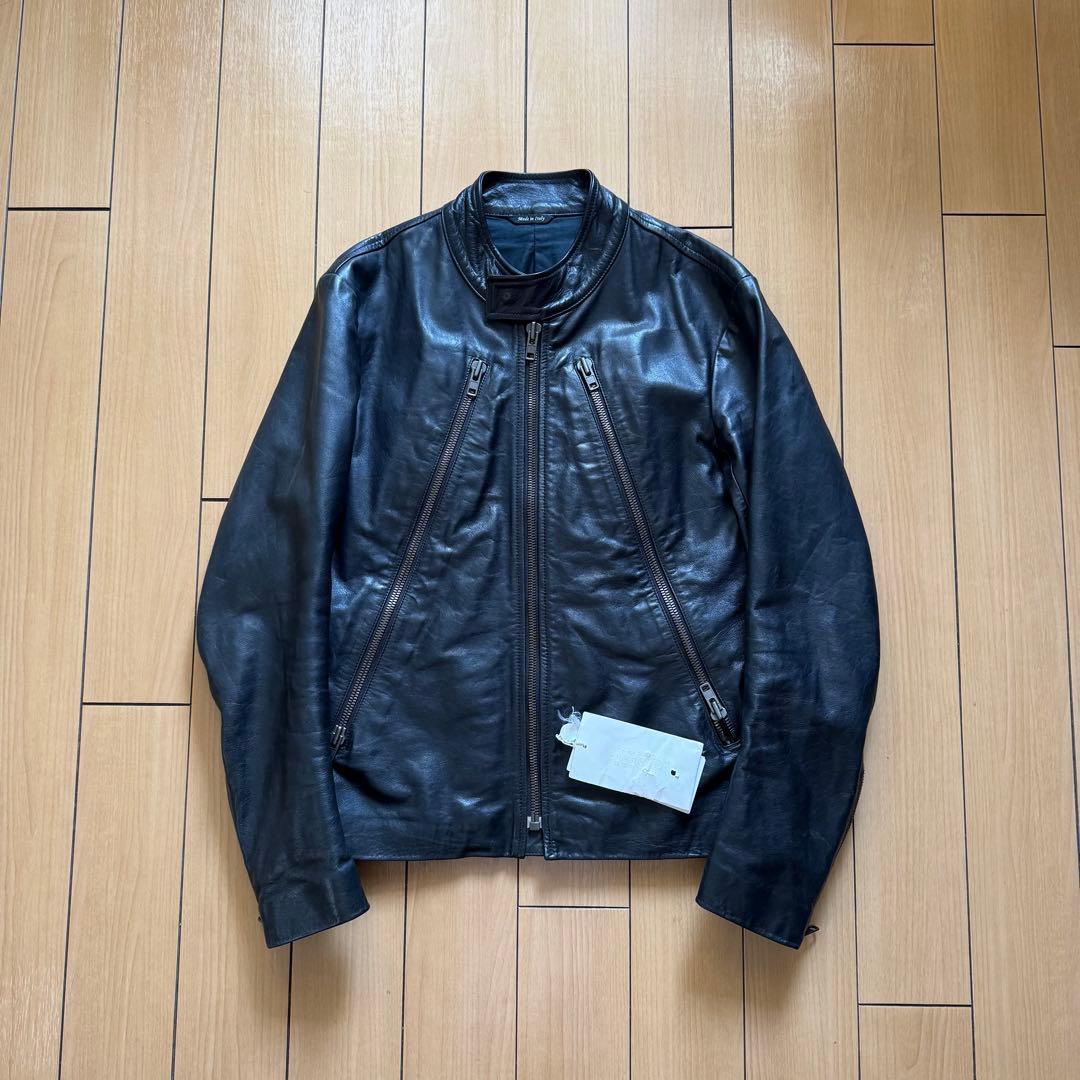 Maison Margiela 09aw ここのえ期 八の字 黒 レザー 44 これぞマルジェラ】Maison Martin Margiela 10/ここのえ期・八の字