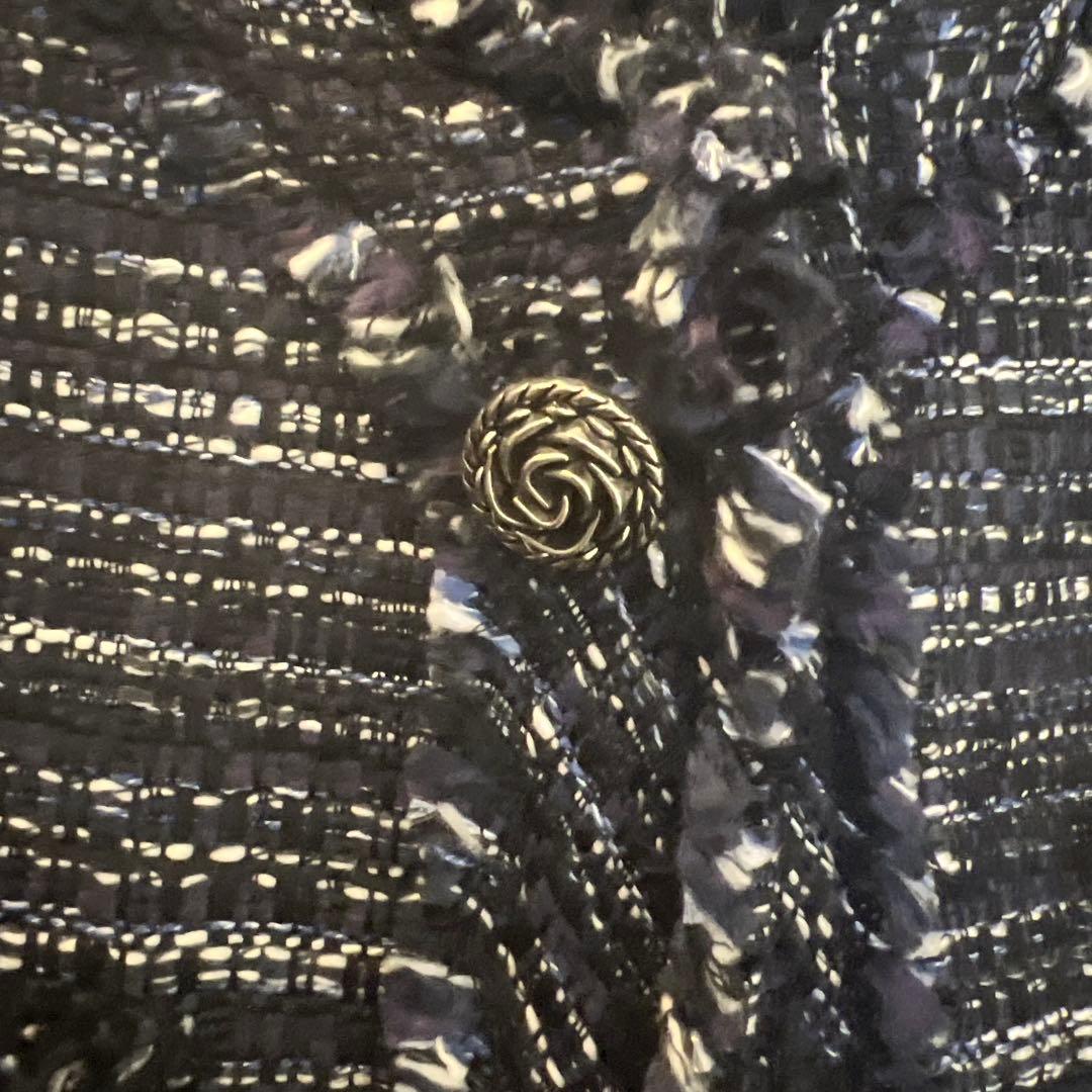 BONBOM ニットジャケット ネイビー