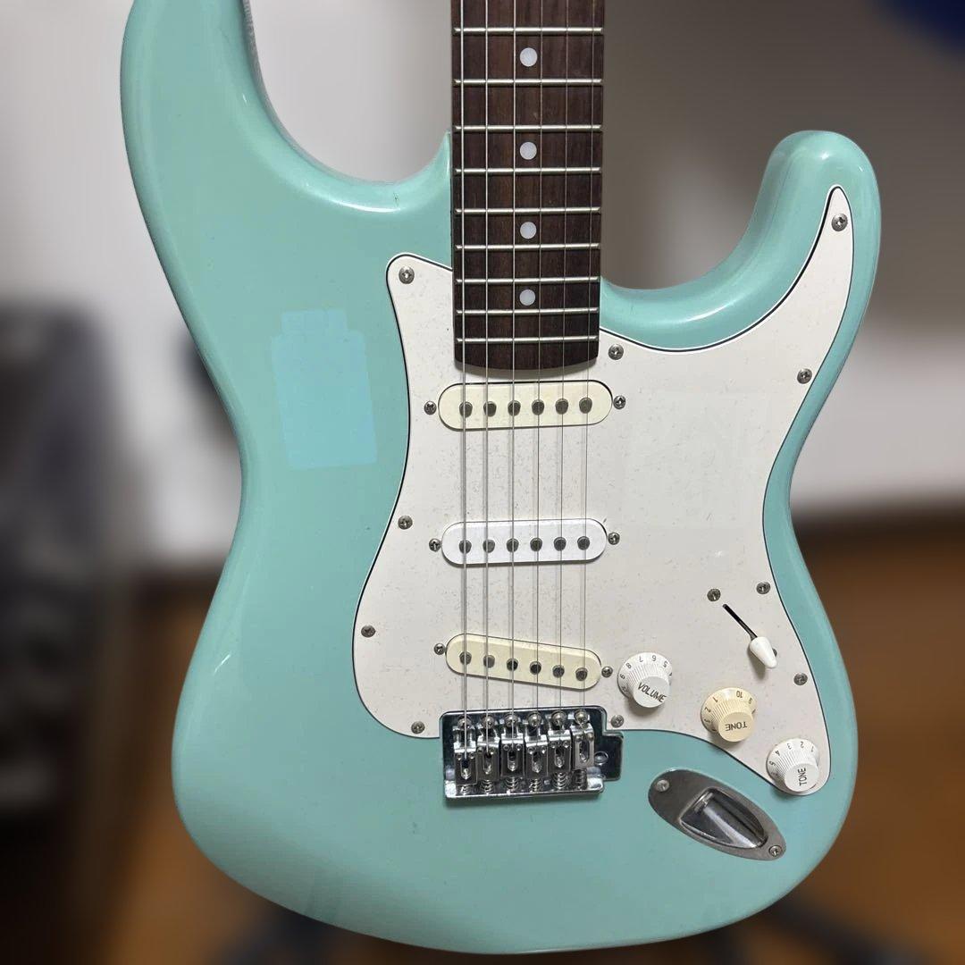 m*n様 【スタンド付】Photogenic エレキギター ミントグリーン Photogenic ST-180 SFG エレキギター初心者14点セット 【ヤマハアンプ