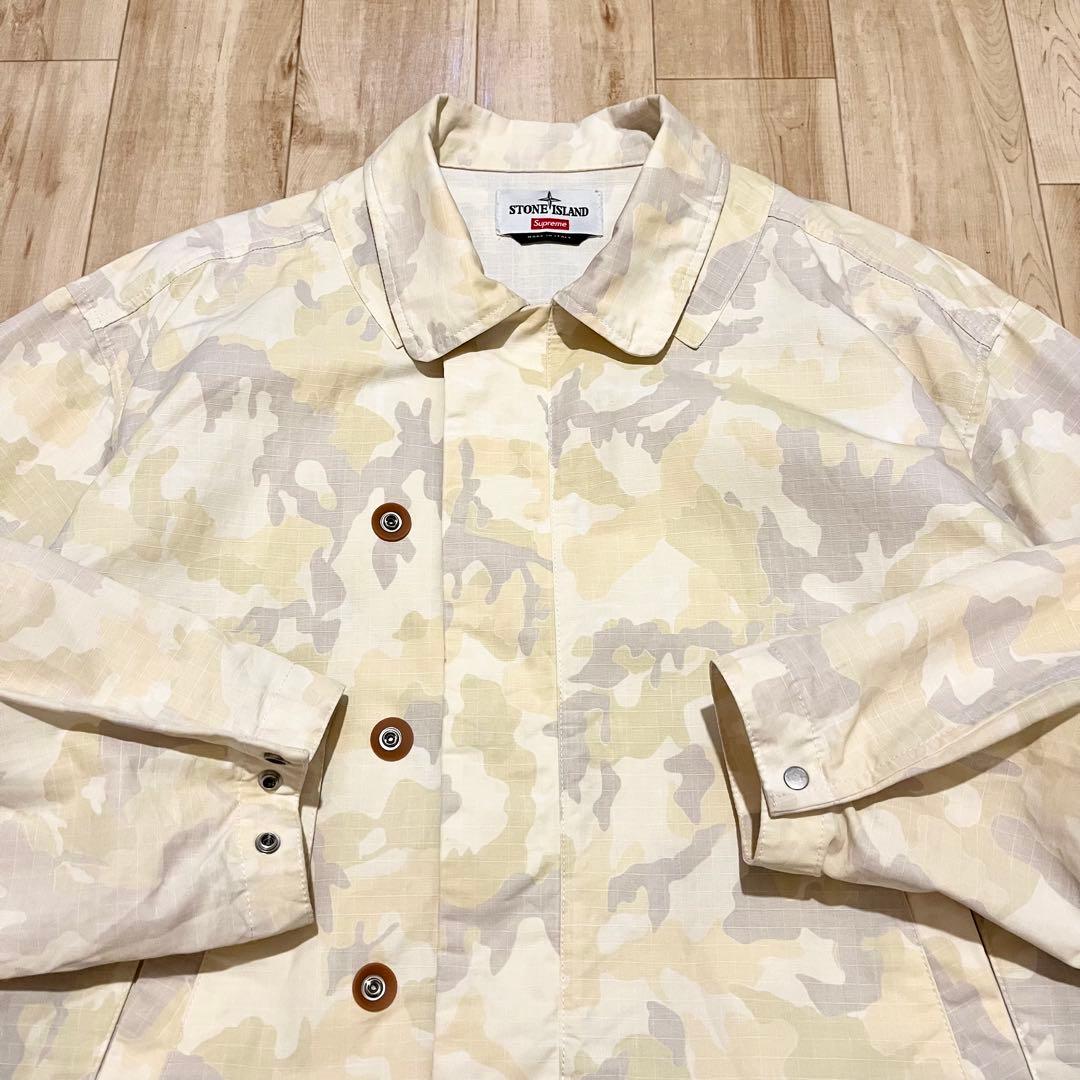 激レア！2022SS SUPREME STONE ISLAND“ICE JKT” - メルカリ