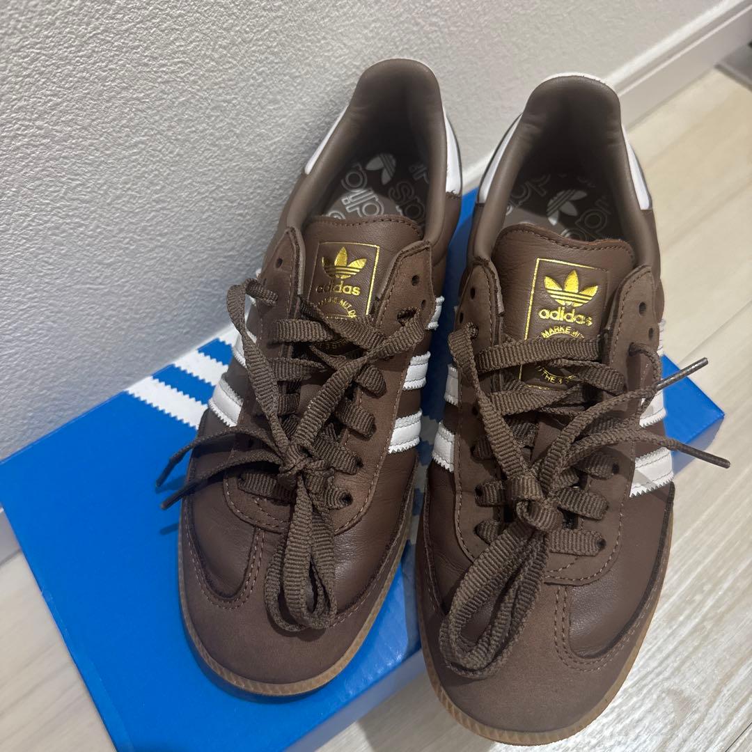 adidas samba og ブラウン 23.5cm IE6522