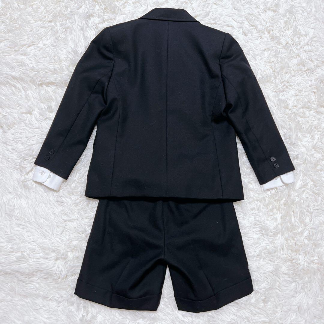 《超高級✨極美品》バーバリー フォーマル スーツ セットアップ ピンバッジ 黒