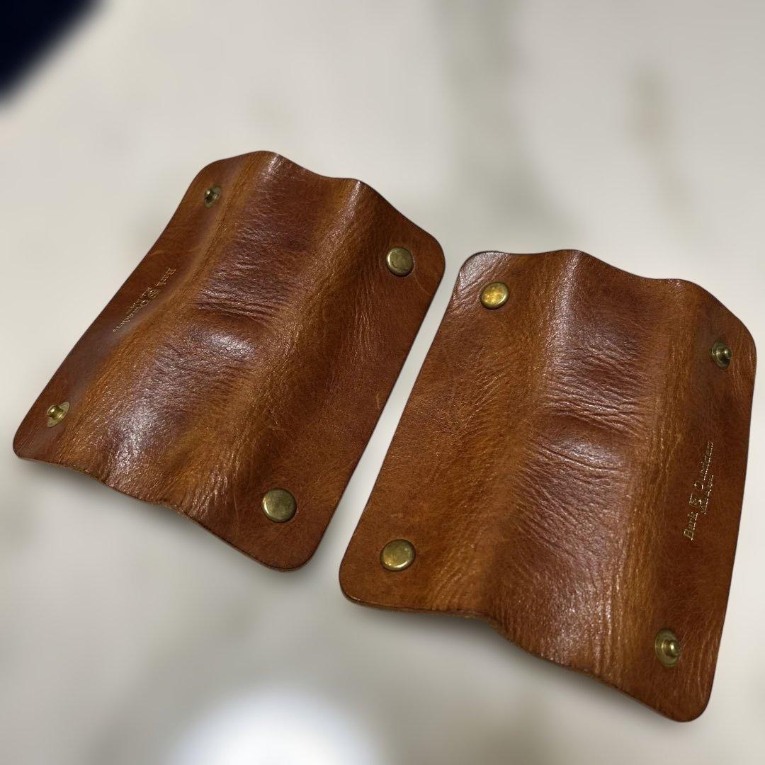 g*p様 barkoutsiders レザーハンドルカバー 2個セット - メルカリ