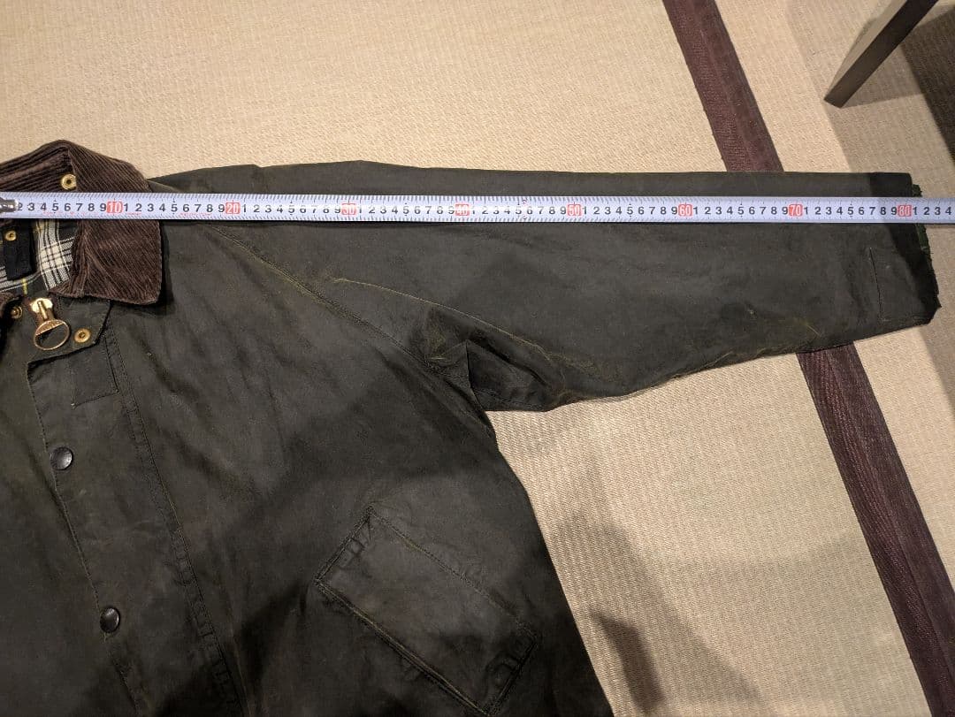 激レア】当時物Barbour トランスポート、 セージ42（現行40くらい