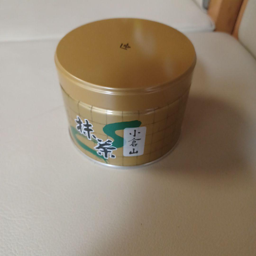 山政小山園 150g缶　新品宇治抹茶 山政小山園 抹茶 小倉山 150g 缶入り【返品交換不可】