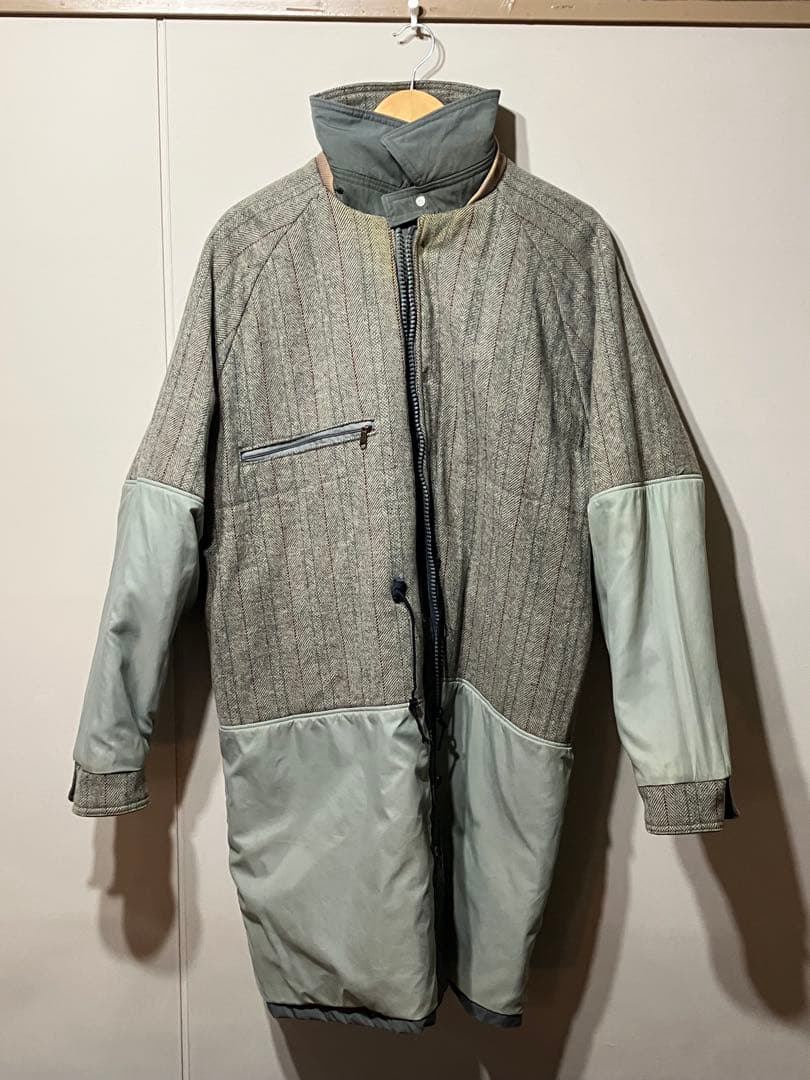 80s L.L.Bean ストームコート USA製　グレー カーキ