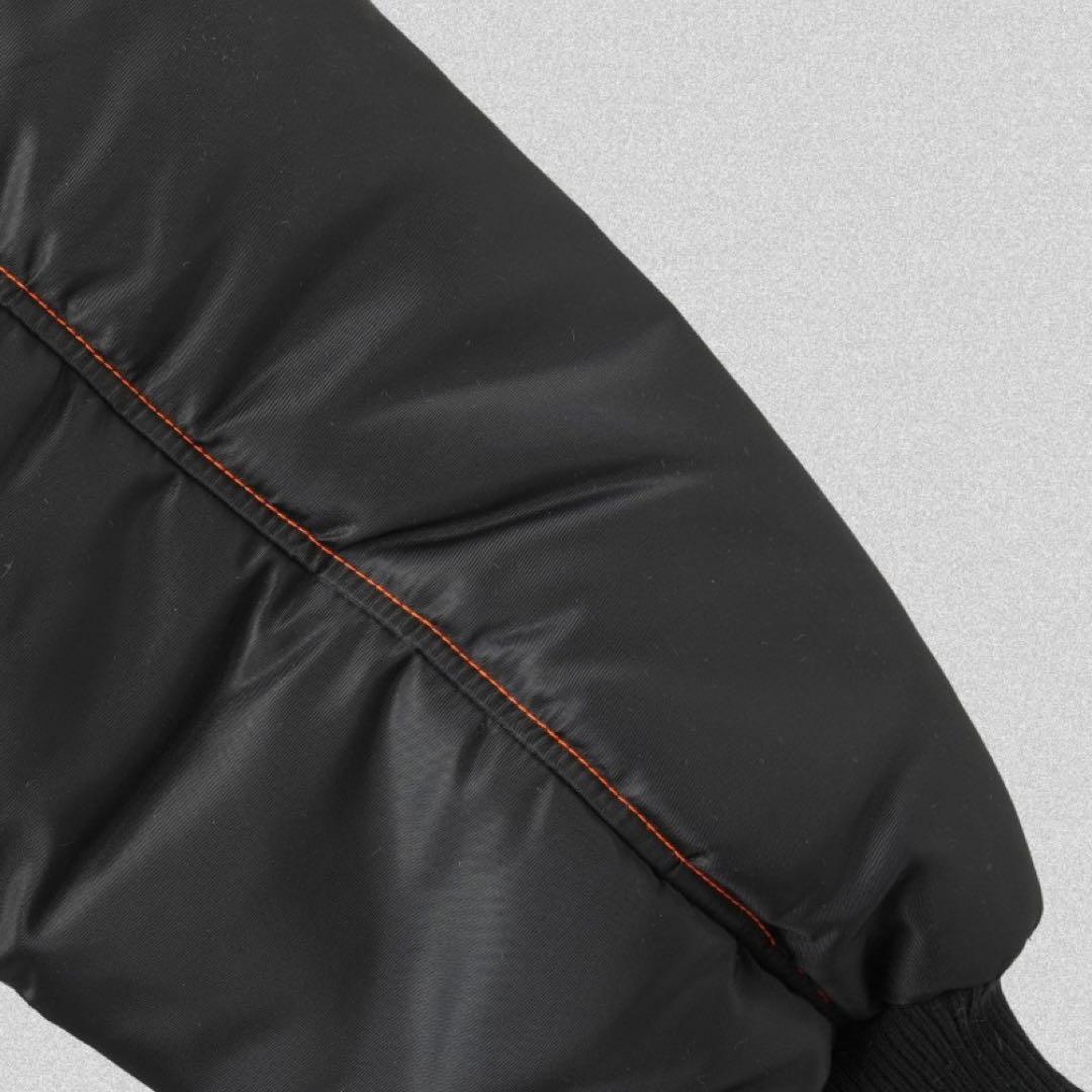 code47L FILE_2022_2 \"LOGO\"MA-1ブルゾン＋「DO」