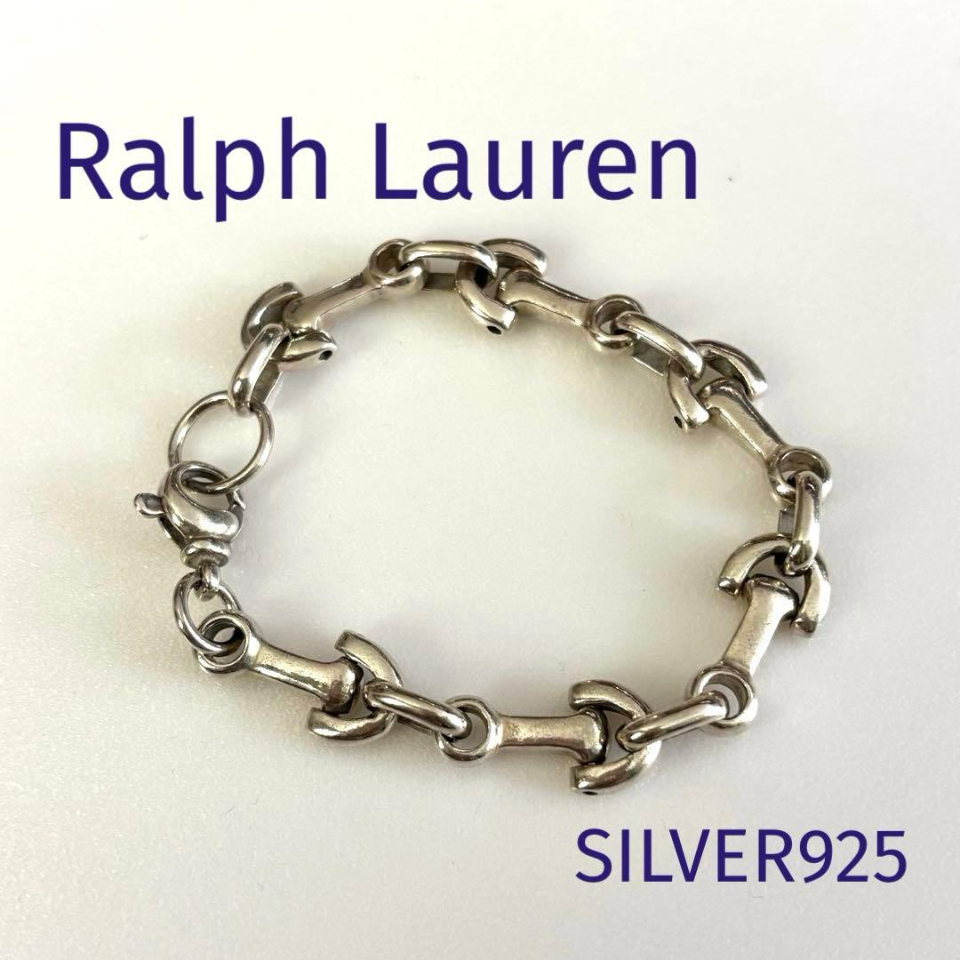 希少【ラルフローレン】ヴィンテージ シルバー925 ホースビット