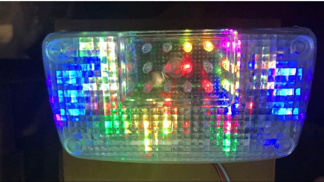 くるくるテールランプ レインボー キラキラライト 楽天市場】ホタルの光 テールランプ ヤンキーテール ブレーキランプ