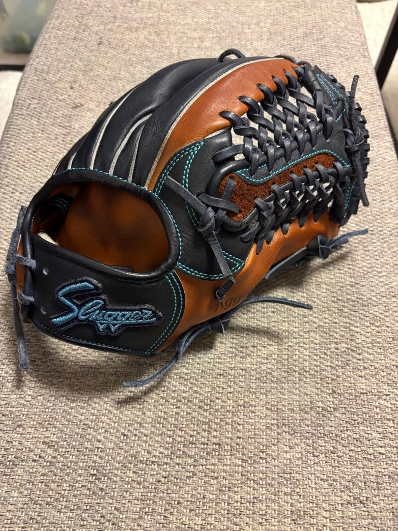 久保田スラッガーM00 小指2本型付け 型付け 久保田スラッガー M00 鳥谷選手オーセンティックグラブ 小指2本