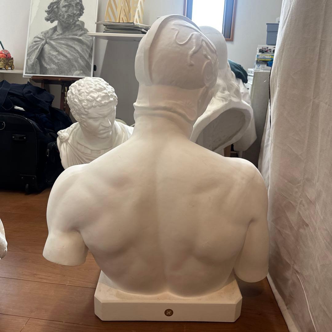 マルス 石膏像 Amazon.co.jp: 石膏像 K－123 ボルゲーゼのマルス胸像 H