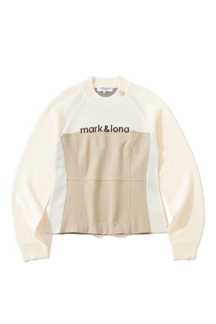 mark&lona スウェット 40サイズ アイボリー/ベージュ 70%OFF【CAMBIO(カンビオ)】TC裏起毛オパール加工スウェットパンツ