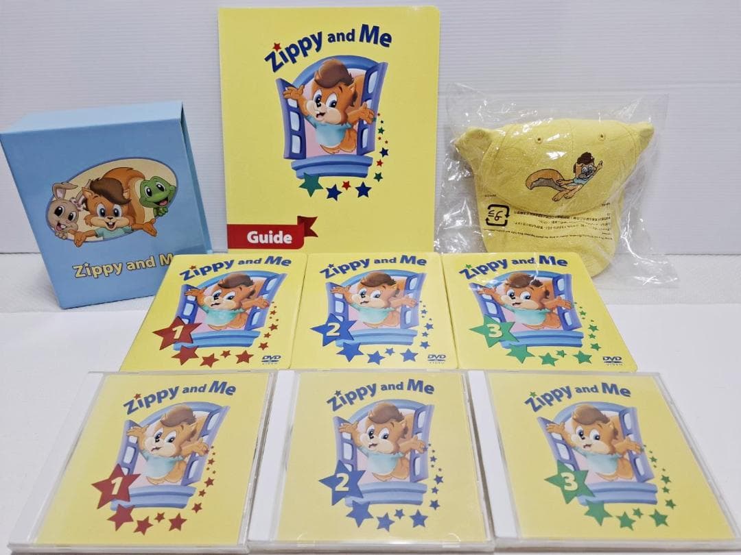 こりっす  DWE Zippy and Me 美品 DVD3枚 CD3枚