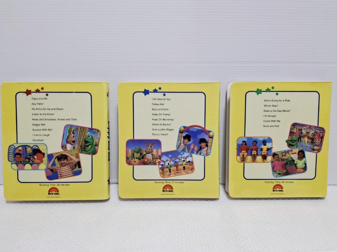 こりっす  DWE Zippy and Me 美品 DVD3枚 CD3枚