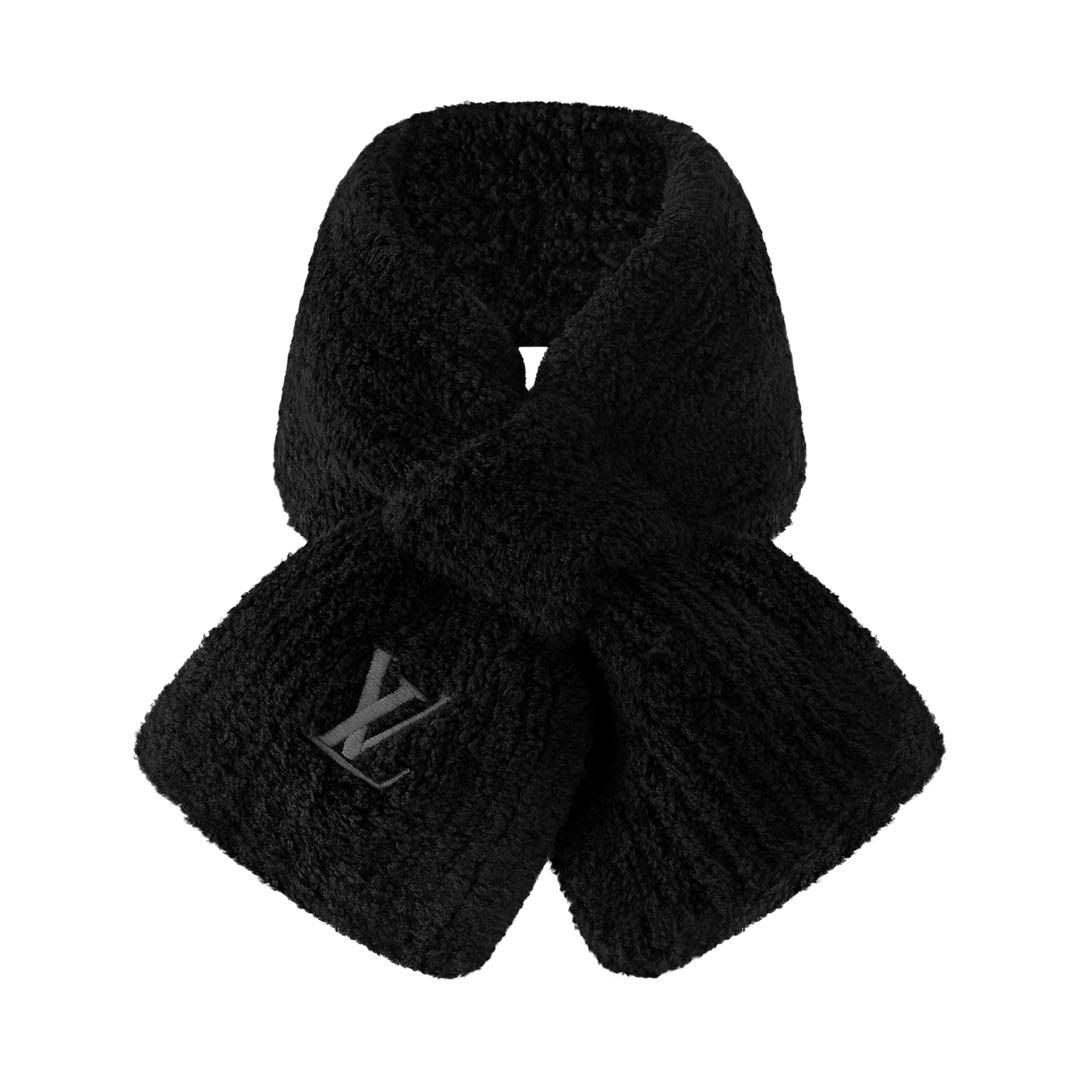 ルイヴィトン マフラー オンリー LV ミニ コンフィ ノワール M90804 ギフトにも◎ /2色】Louis Vuitton マフラー ミニ コンフィ (Louis