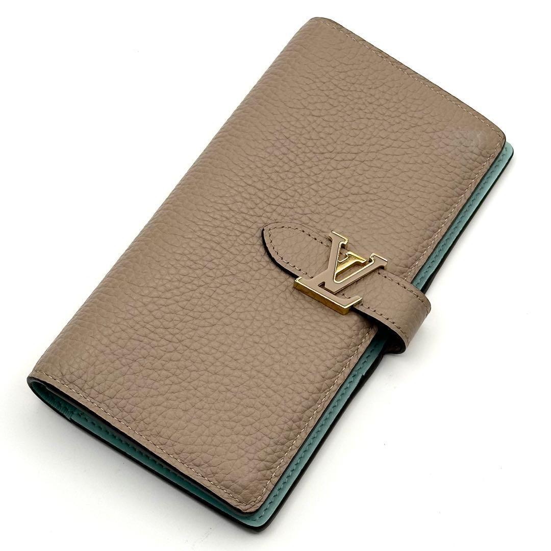 極美品】ルイヴィトン ヴェルティカル ウォレット 長財布 トリヨン