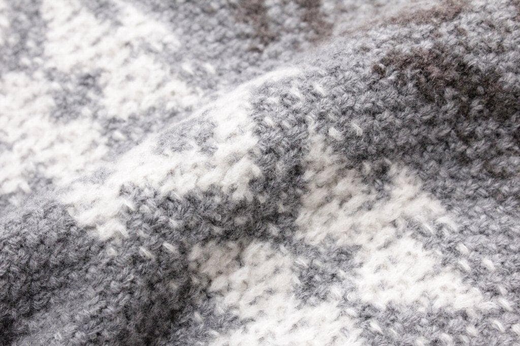 PANICALE☆新品4 パニカーレ ノルディックニット グレー系 46