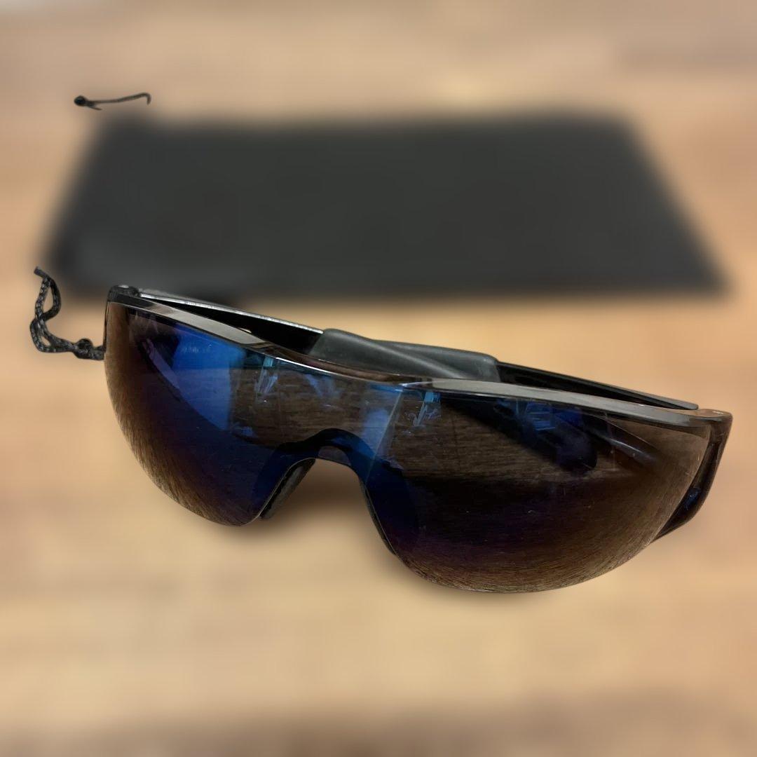 スワンズ 日本製 スポーツサングラス ミラーレンズ AMZ-G01 ブルー