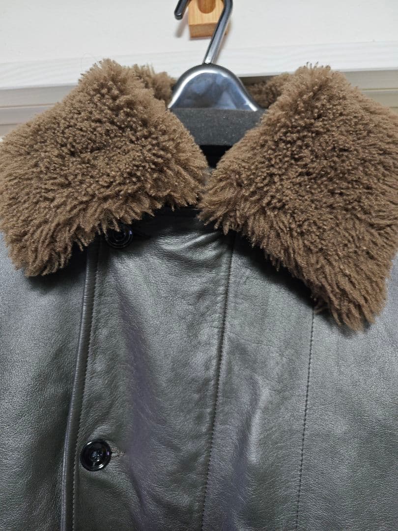 LEMAIRE ルメール シアリング レザー フライトジャケット定価60〜65万