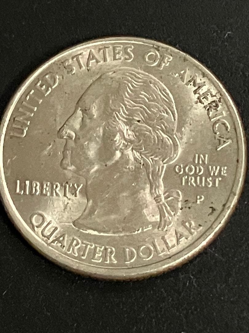 アメリカ50州25セント ニューヨーク州 自由の女神のコイン - メルカリ