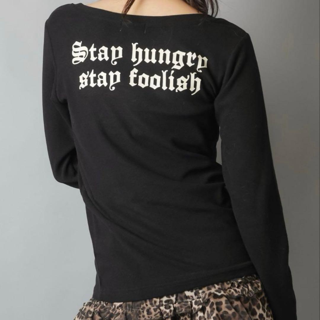 y2k 平成ギャル グランジ お兄系 スタッズ クロス ピチT カットソー