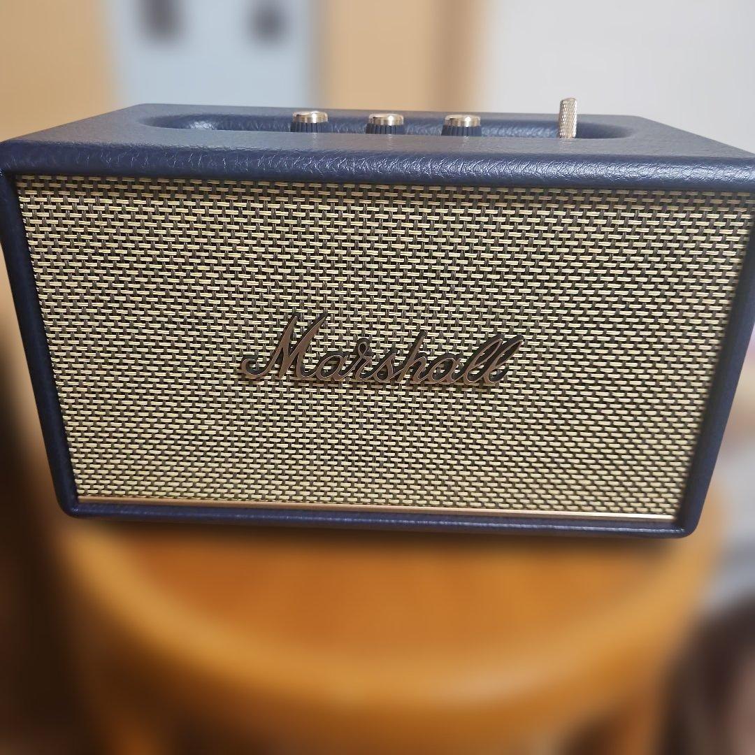 Marshall Acton III ネイビー スピーカー Marshall Acton III Midnight Blue｜ミュージックランドKEY