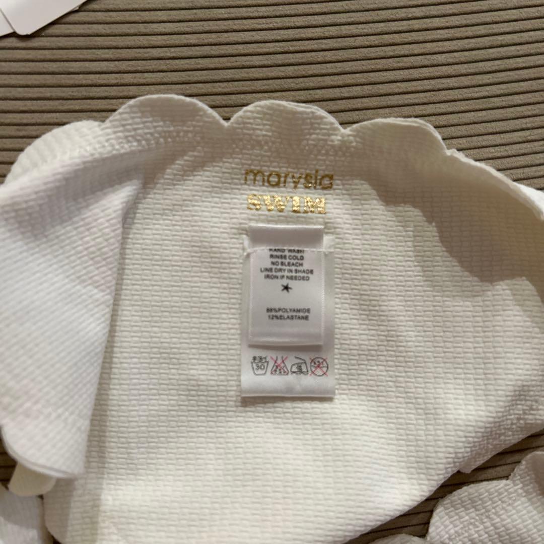 新品未使用タグ付き♡MARYSIA スカラップエッジ バンドゥビキニ XS