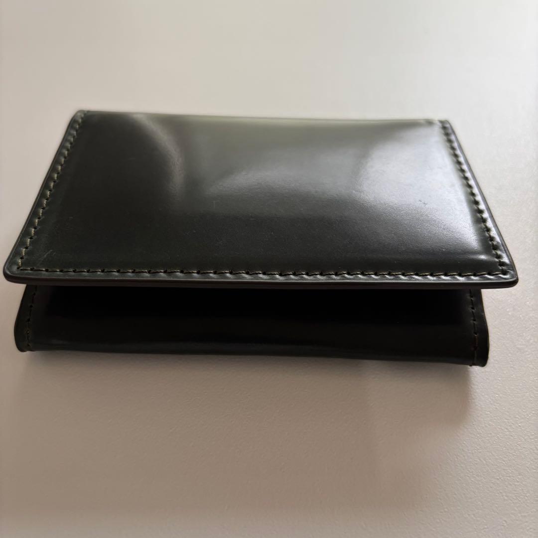 新品】ROCADO シェルコードバン 名刺入れ 最高級 イタリア馬革 - メルカリ