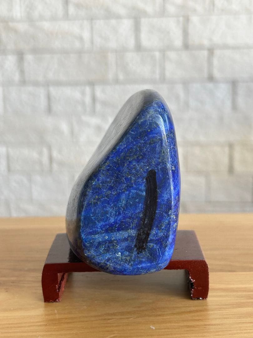 ラピスラズリ 磨き石 原石 491g