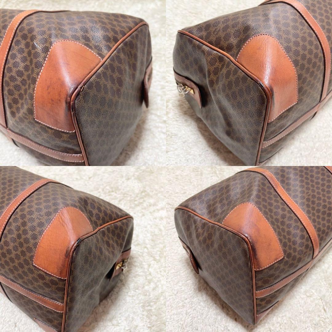 コレクション 【特大容量】セリーヌ ボストンバッグ マカダム レザー