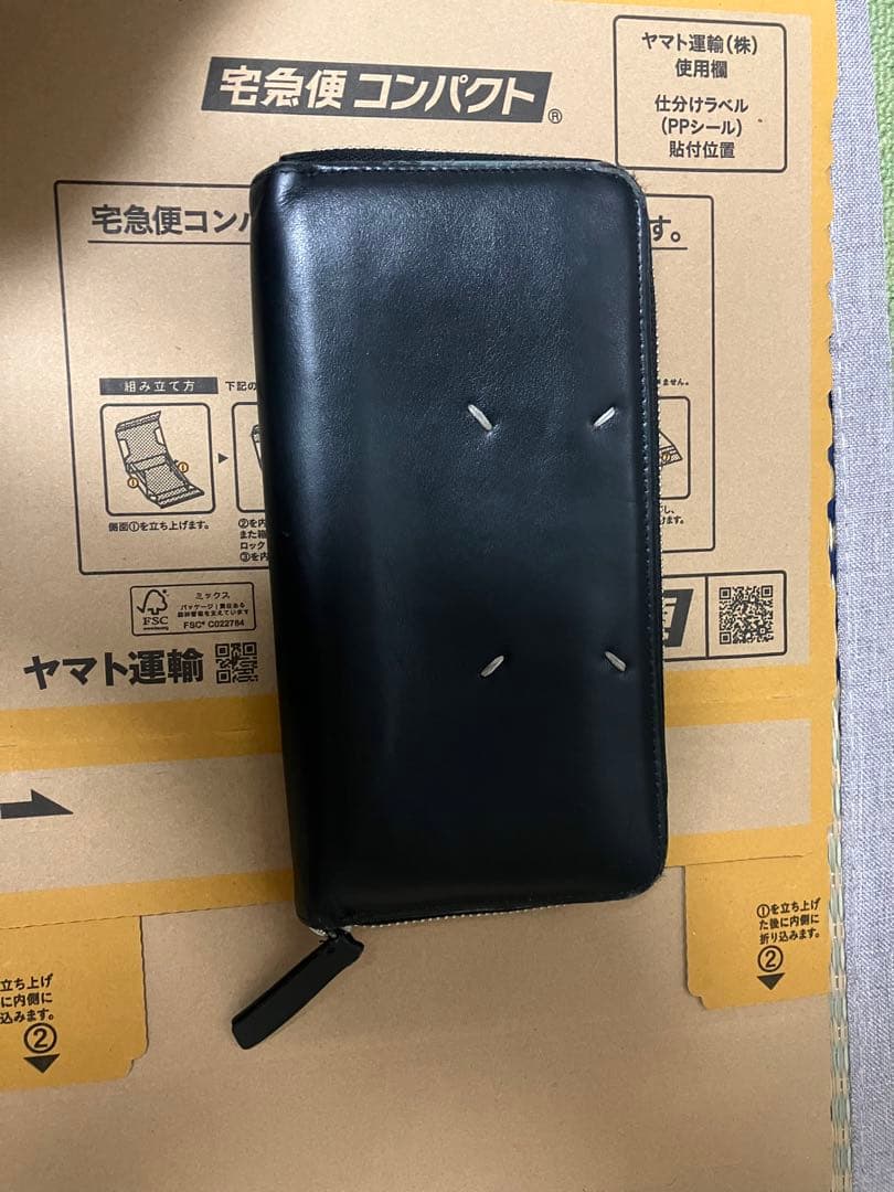 メゾンマルジェラ　長財布 メゾンマルジェラ 長財布 レディース ブラック Maison Margiela