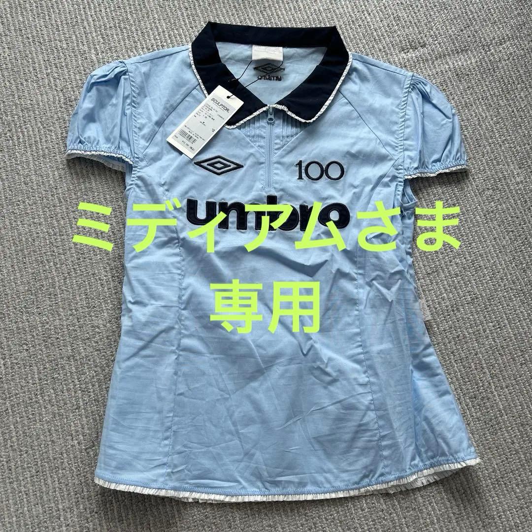 SCULPTOR UMBRO レースシャツ トップス 限定 M ブルー blue