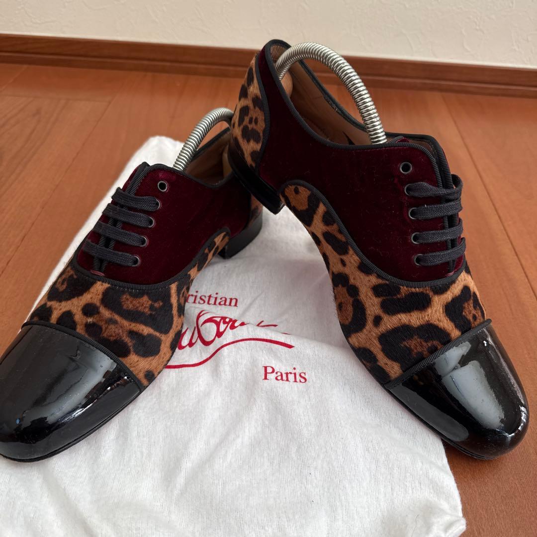 な*ン様 Christian Louboutin ヒョウ柄ドレスシューズ な*ン様 Christian Louboutin ヒョウ柄ドレスシューズ