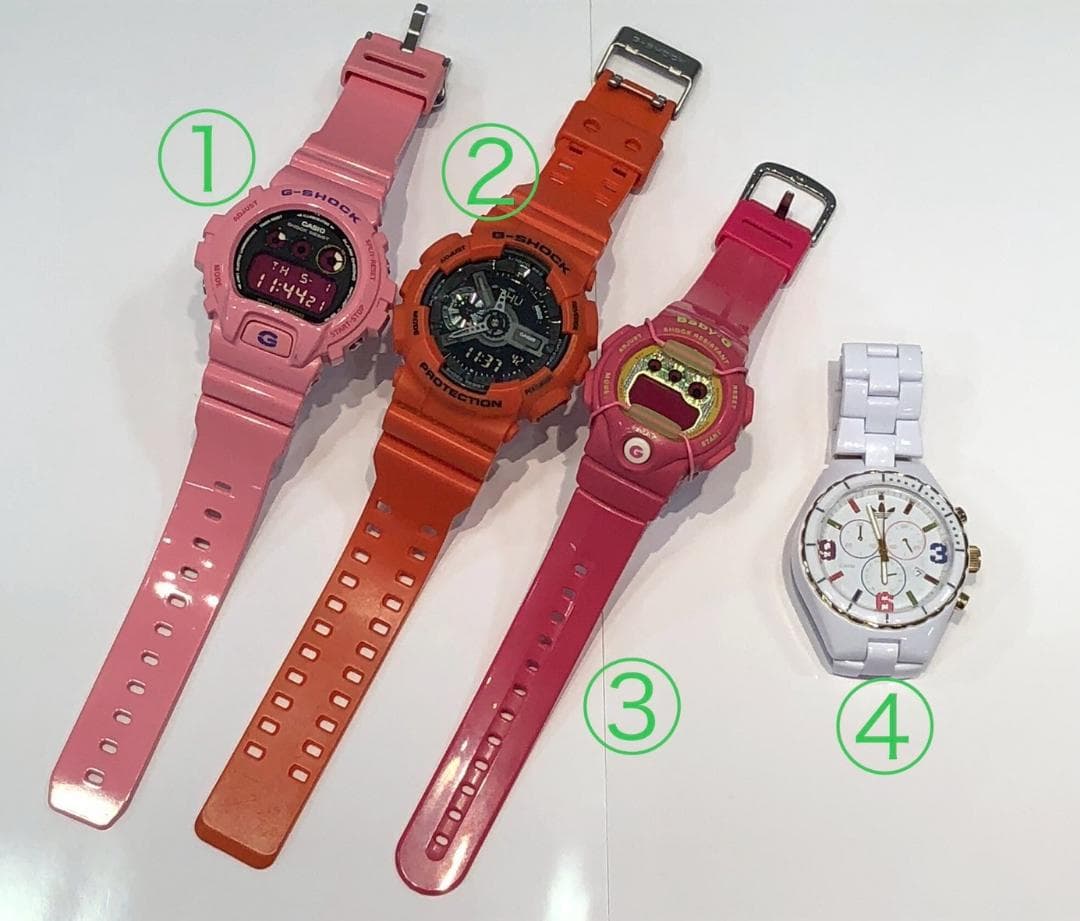 432:G-SHOCK、Baby-G＆アディダス時計セット CASIO | タイムステーションNEO