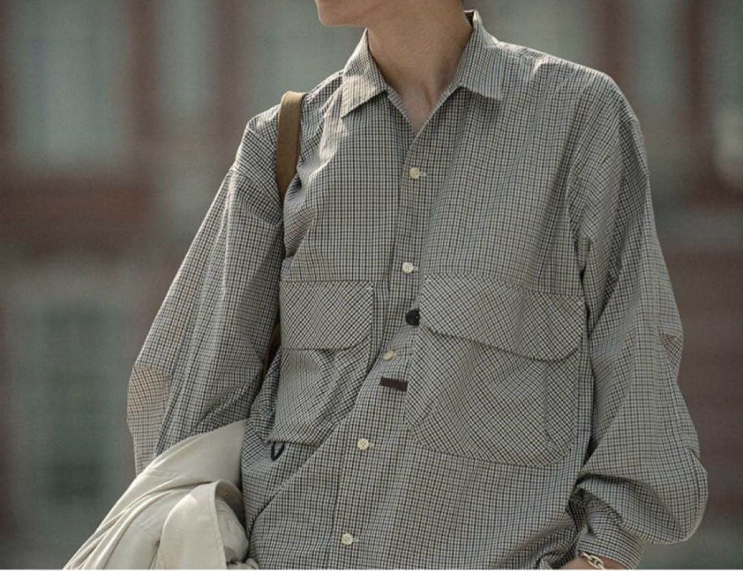 daiwa pier39 ギンガムチェックシャツ グリーン Mの通販はau PAY