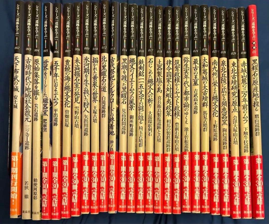 シリーズ「遺跡を学ぶ」第Ⅰ期 26冊セット Amazon.co.jp: シリーズ「遺跡を学ぶ」第1期全31冊セット(001巻～030巻